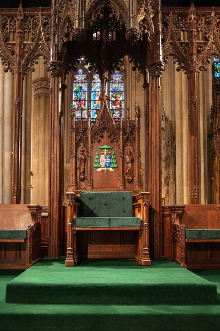 St. Patrick's Cathedral — the cathedra